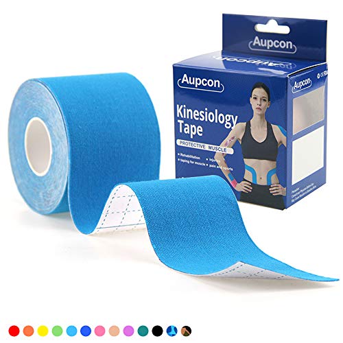 AUPCON Uncut Kinesiology Tape Waterproof Hypoallergenic Breathable - Sports Muscle Tape Therapy Recovery