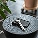 GALLINE Carbon Blade Saver Pad (Black Manner Upgrade Version) – Extends Razor Life up to 12x, Compatible with Gillette Multi-Blade Razors, Made in Korea.