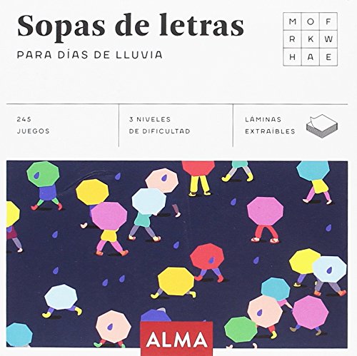 Sopa de letras para días de lluvia: 25