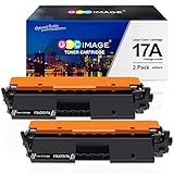 GPC Image Compatible Toner Cartridge Replacement for HP 17A CF217A Toner Compatible with Laserjet Pro M102w M130nw M130fw M130fn M102a M130a Pro MFP M130 M102 Series Printer (2 Black)