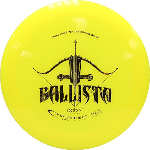 Latitude 64 Ballista Disc Golf Long Distance Driver - Opto Line - Stable and Super-Fast - Colors May Vary