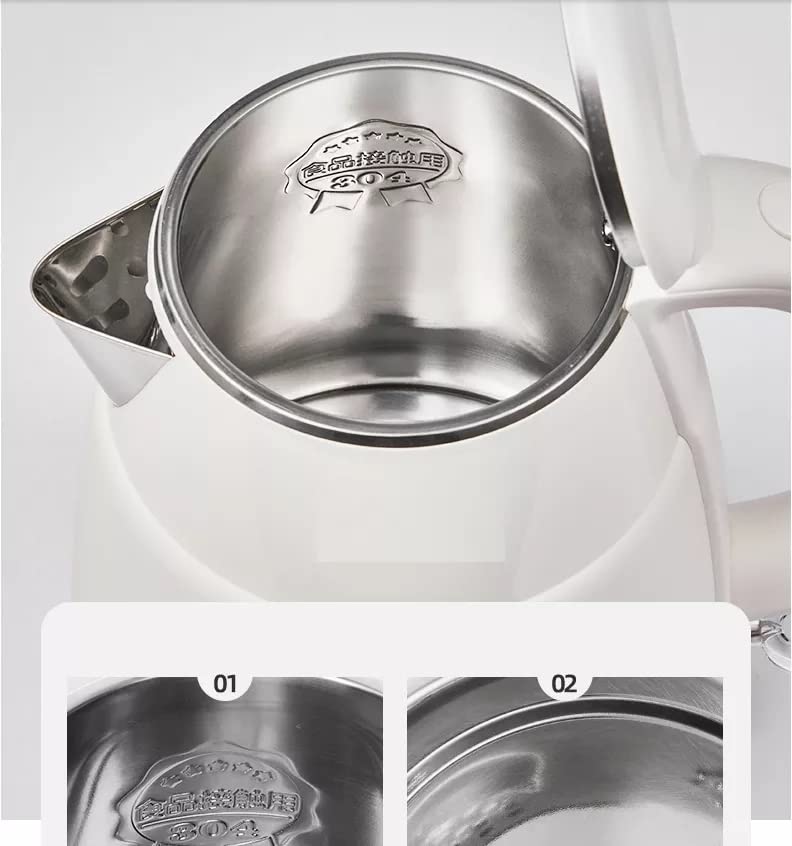 Hervidor eléctrico doméstico 1.5L acero inoxidable 220V miniatura 4