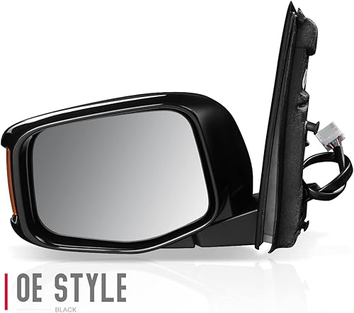 Miniatura 3 de DNA Motoring OEM-MR-HO1320264 Espejo retrovisor con calefacción del lado izquierdo con memoria compatible con Odyssey 2011-2013