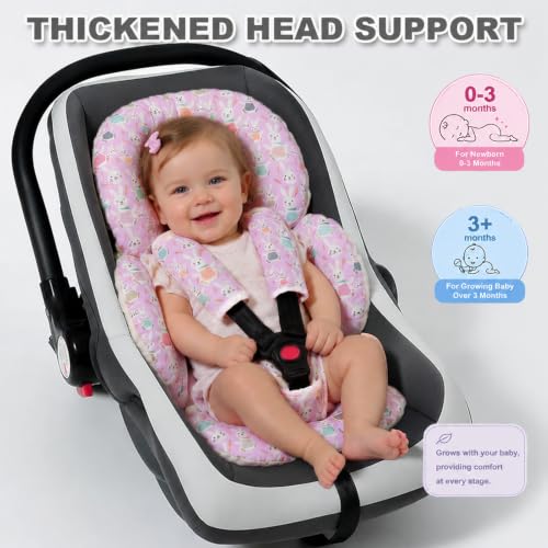 Cojín Reductor para Silla de Bebé con Protectores miniatura 2