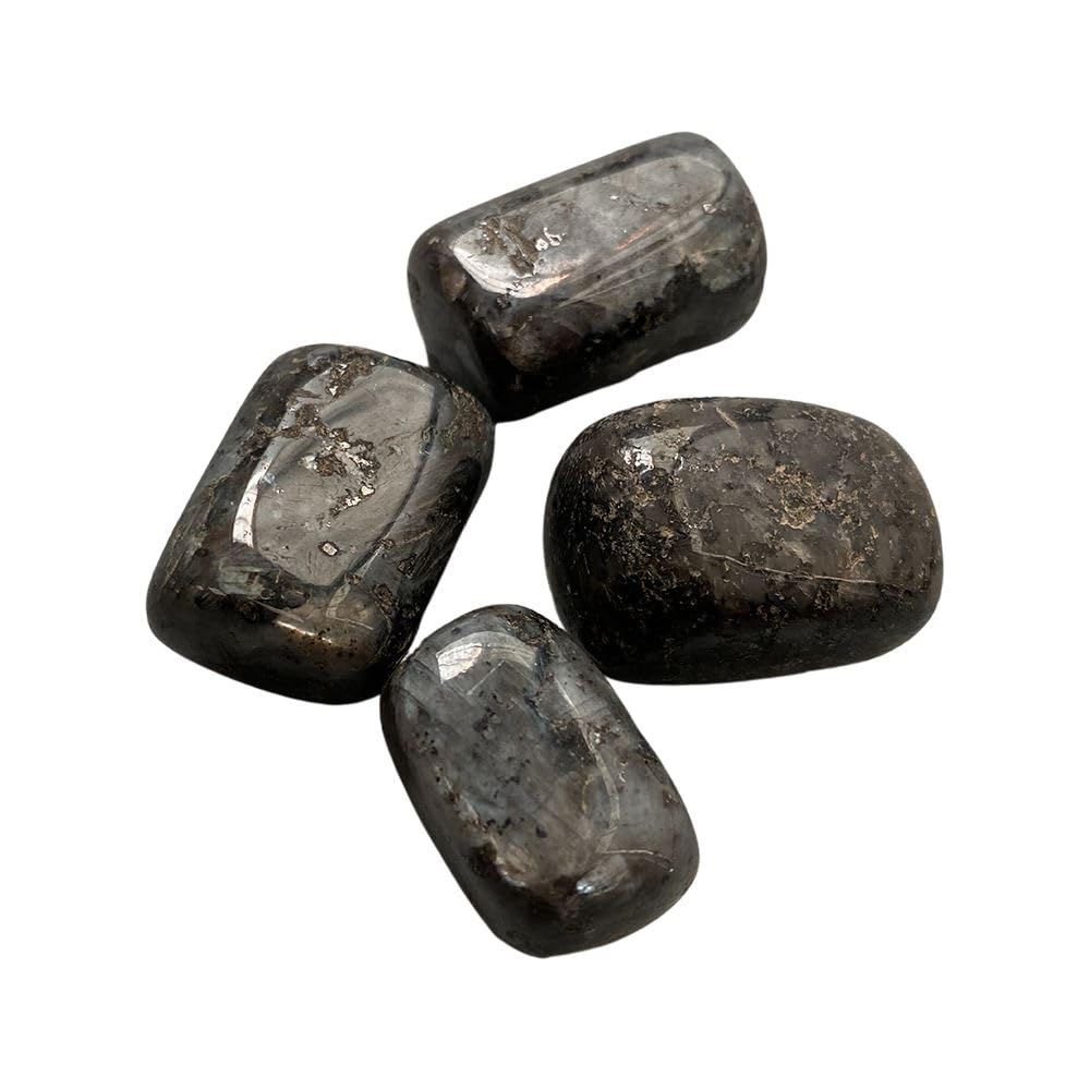 VIE Tumbled Crystals, 250g Pack, Larvikite