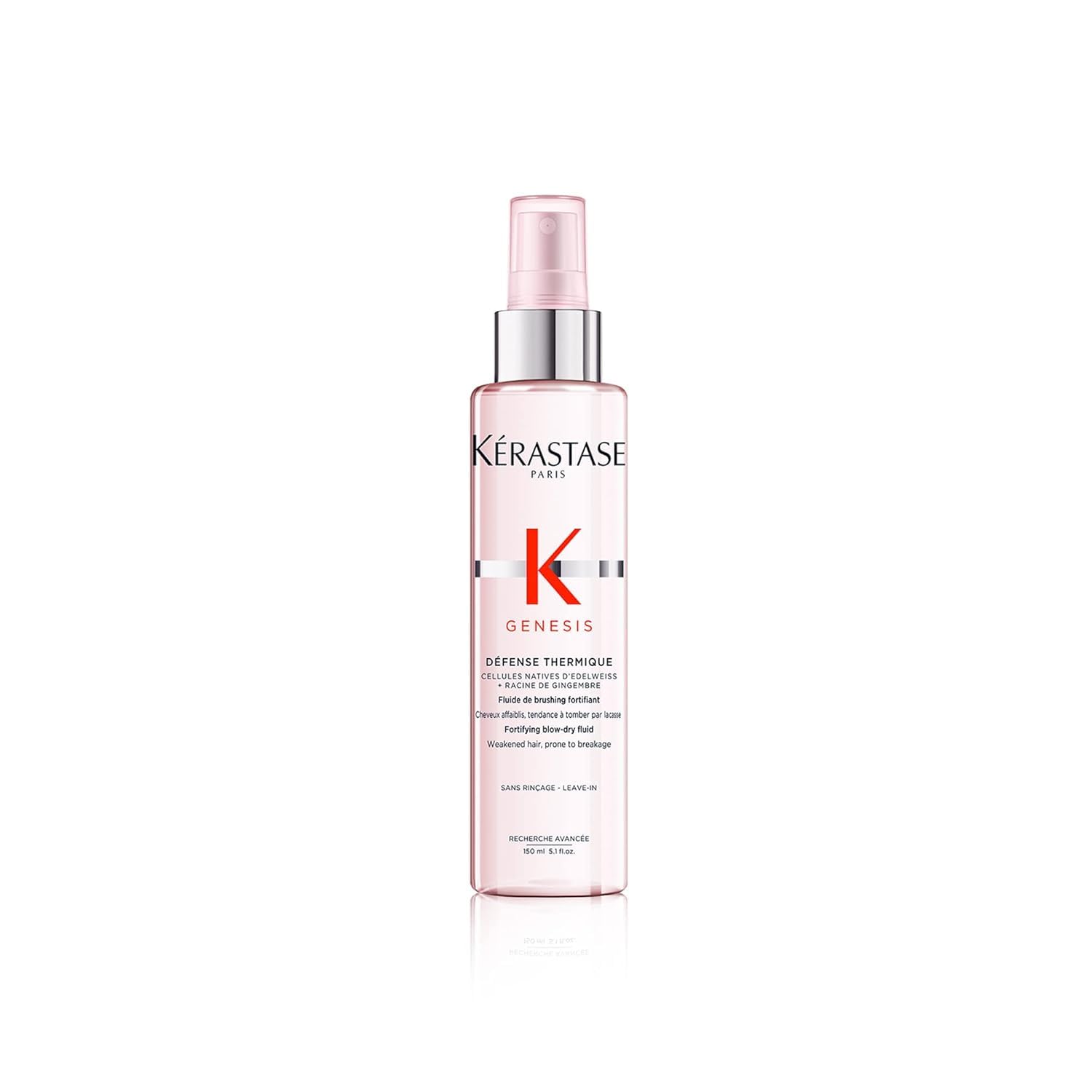 Kérastase Densifique Bain Densite 250ml & Kérastase | Hitzeschutzspray für geschwächtes Haar, Schützend gegen Haarbruch und Hitzeschäden, Défense Thermique, Genesis, 150 ml