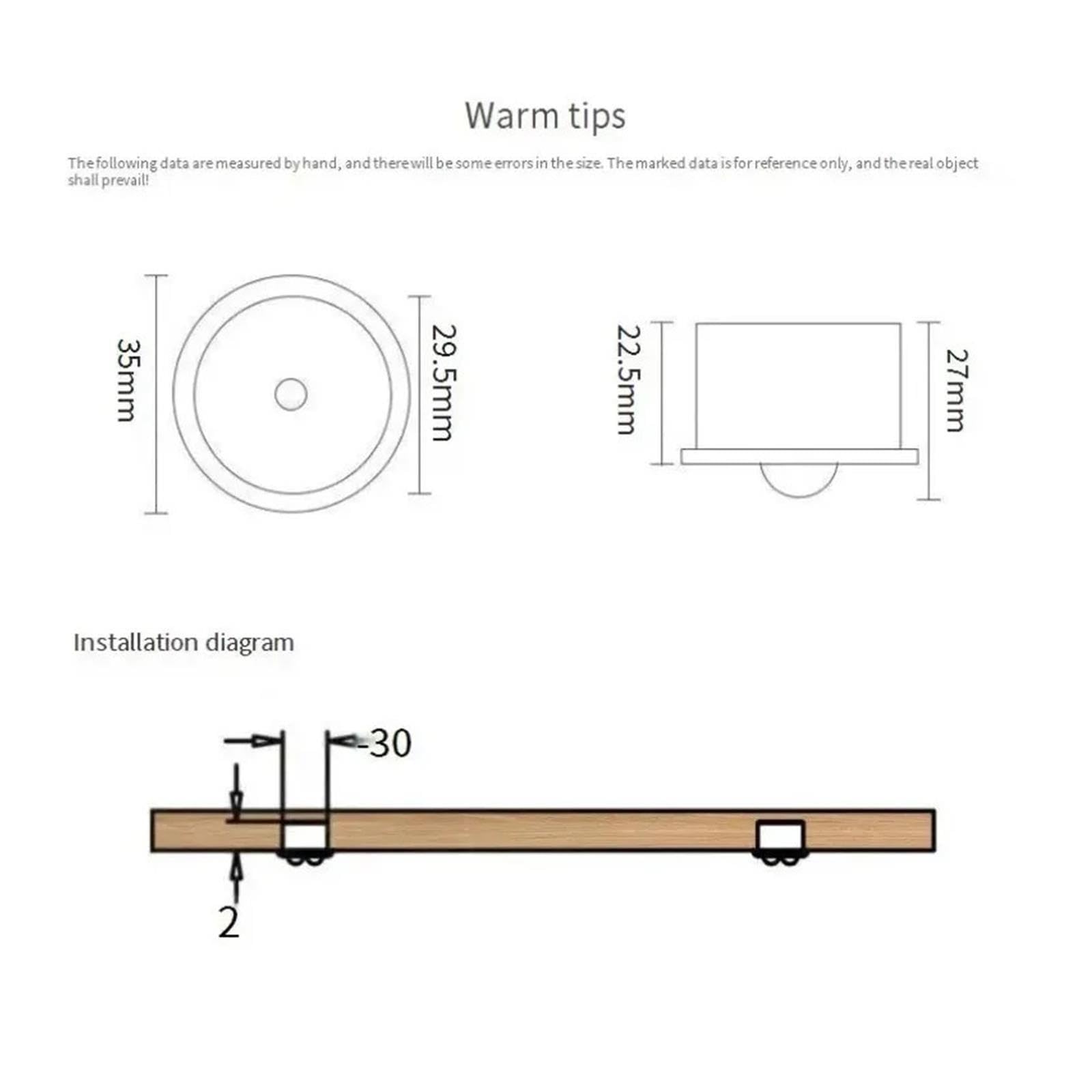 10Pcs Roulette À Fente Invisible Pour Meubles De Maison Et De Bureau