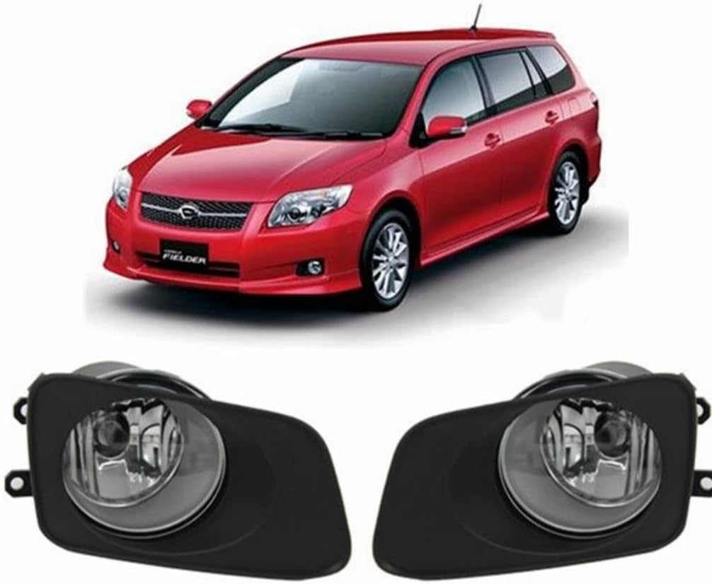 For CAR FOG LAMP Replacement FOR TOYOTA COROLLA AXIO/FIELDER 2007-2011(one Pair) (black frame)