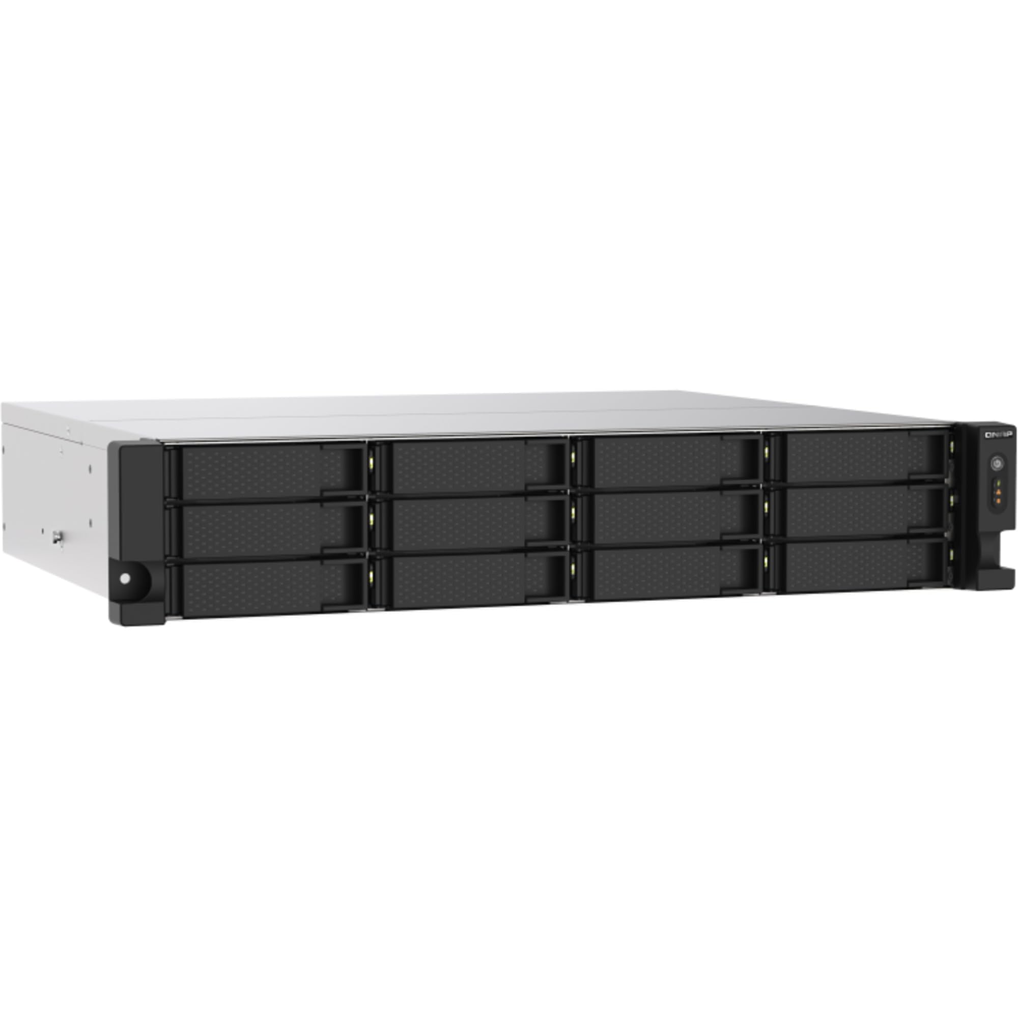 Qnap TS-1273aU-Rp - NaS-Server - 12 Sch?chte - Rack - Einbauf?hig - Sata 6gb/s - Raid 0, 1, 5, 6, 10, Jbod, 5 Hot Spare, 6 Hot Spare, 10-HoT-Spare -
