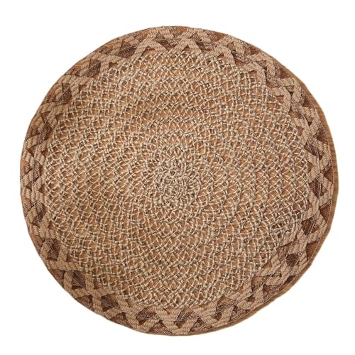6pcs Decor Placemats Natural Jute Woven For Coffee...