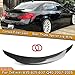 WheelX Rear Trunk Spoiler Compatible with 2007-2015 Infiniti G35 G25 G37 Q40 Sedan, Duckbill Spoiler Fits for 07-15 4-Door, High Kick Spoiler Wing Lip (Carbon Fiber Pattern)
