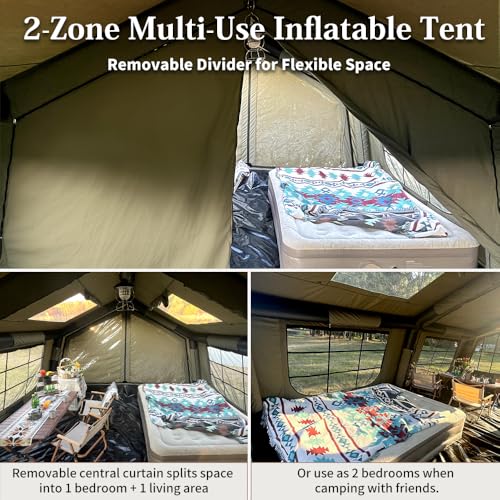 Carpa inflable para camping familiar 12 personas MC miniatura 4