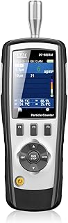 CEM DT-9851M PM2.5/10 HCHO Air Particle (0.3,2.5,10Î¼m) with 2.8 inch TFT Color LCD Display Supports Photos and Camera, Temperature, and Humidity, Dust-Free Workshop and Hospital, etc.