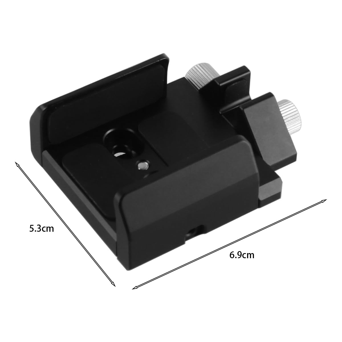 Uchwyt montażowy dysku SSD Uchwyt dysku SSD z zaciskiem kablowym na zimną stopkę Odległość zacisku 36-60 mm Pasuje do dysków SSD T5 T7 Kompatybilny z uchwytem zaciskowym dysku SSD E30 E61 E81