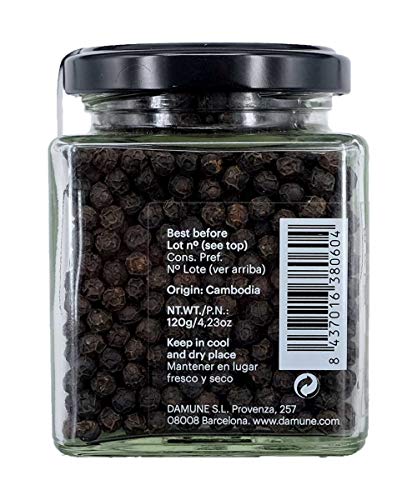 Zwarte Peperkorrels Kampot Premium – 120g - Nieuwe Oogst 06/2021 - Afbeelding 5
