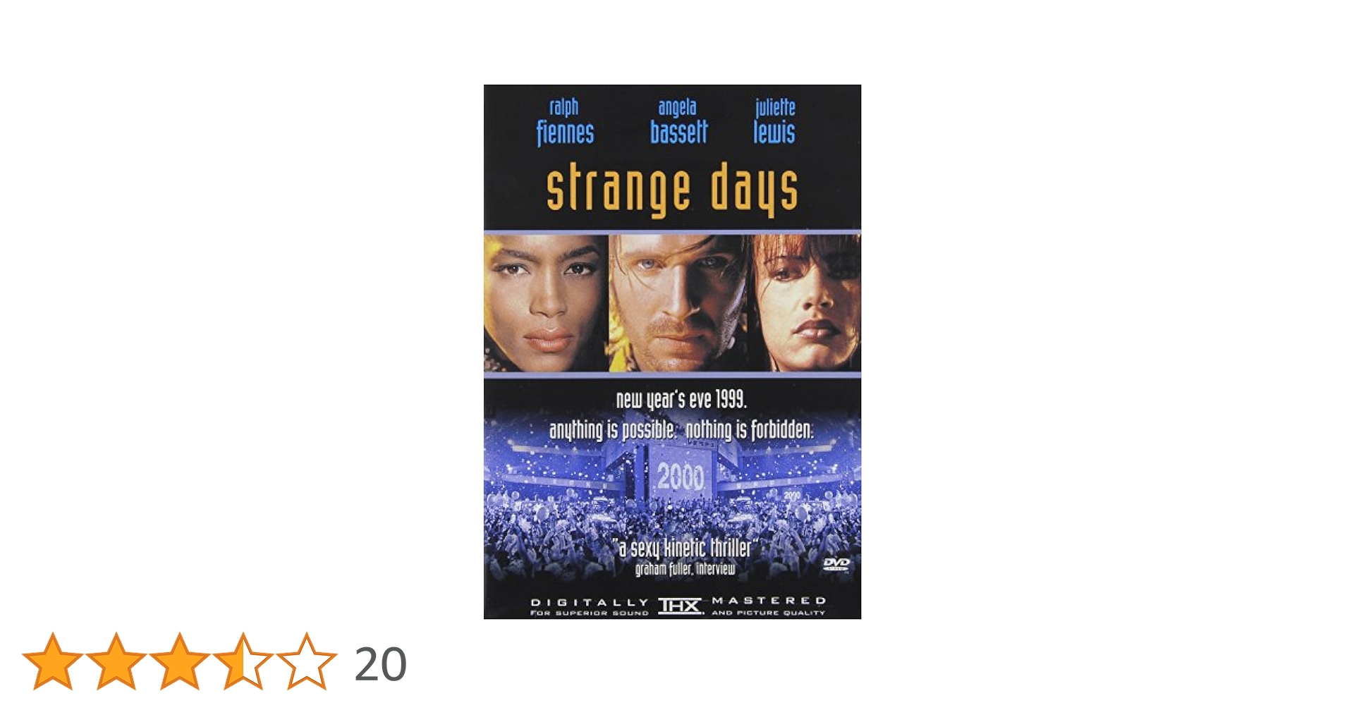 ストレンジ・デイズ('95米) DVD Strange Days (Widescreen) (Bilingual): Amazon.ca: Ralph