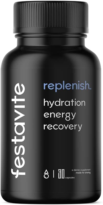 2022 Rave Hydration Vitamins | for a Better Tomorrow | Rapid Rehydration & Energy Booster | Replenishes Essential Electrolytes | Made for Festival and Concert Goers |