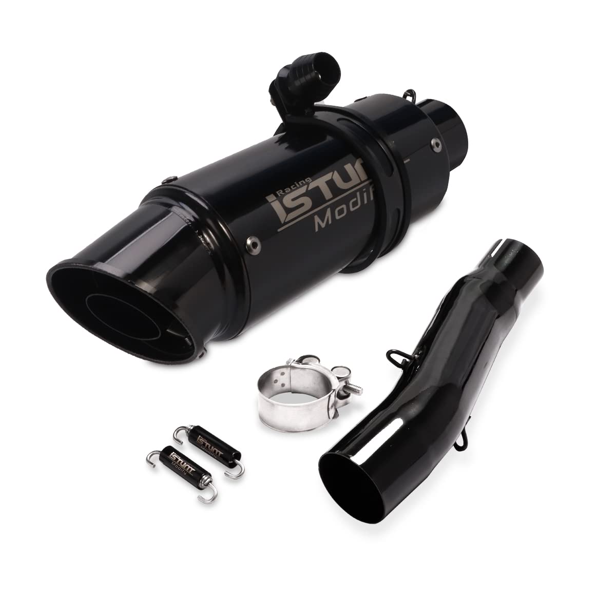 Buy KAJIMOTOR Slip on Exhaust Motorcycle Muffler Tail Link Exhaust