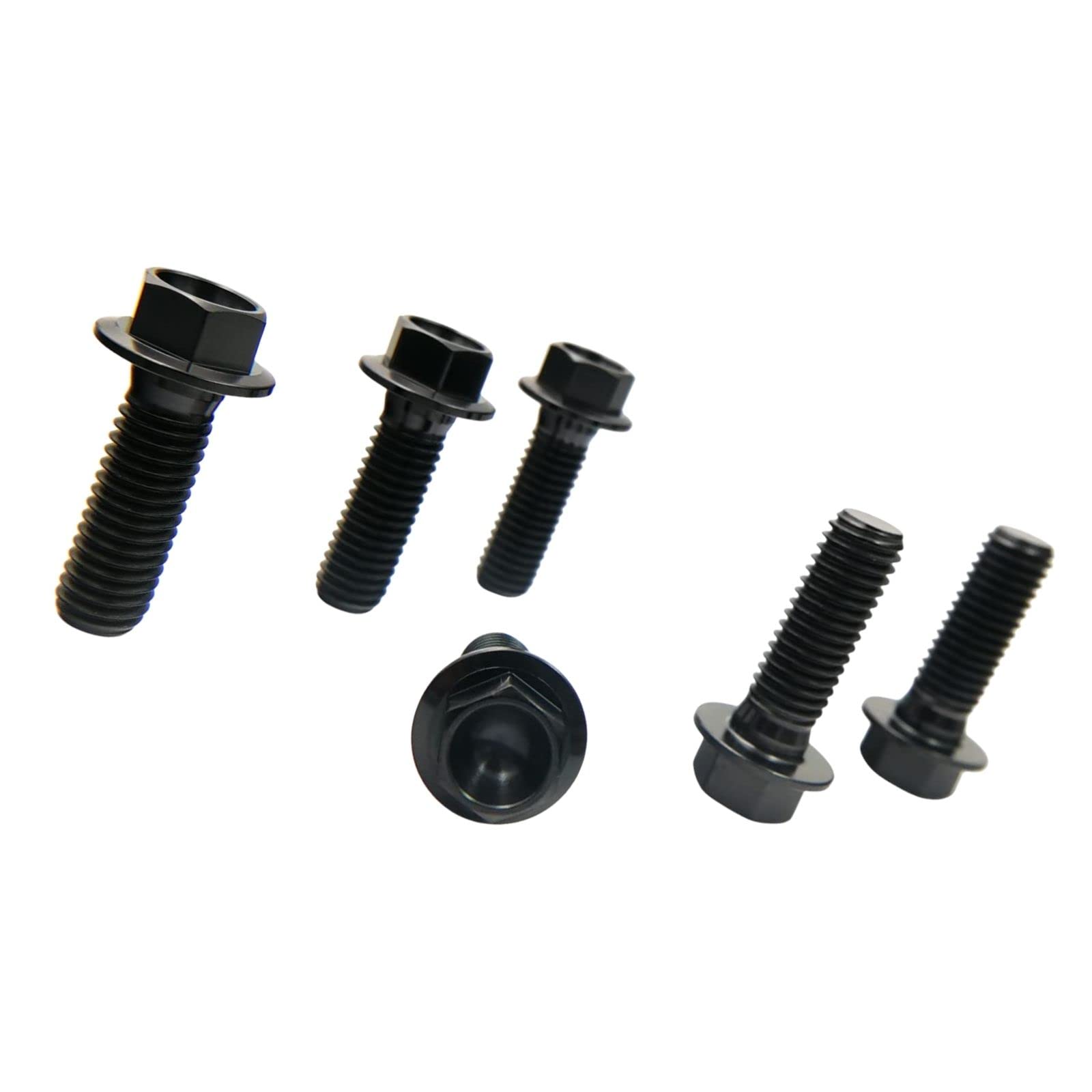 10pcs Ti M6 M8 M10 Lavadora Perforada De Titanio Lavadora Espaciadora