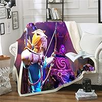 NICHIYO La Légende De Zelda Couverture En Polaire Pour Adultes Et Enfants, 100% Microfibre, Pour Canapé-lit Et Canapé (15,150 Cm X 200 Cm
