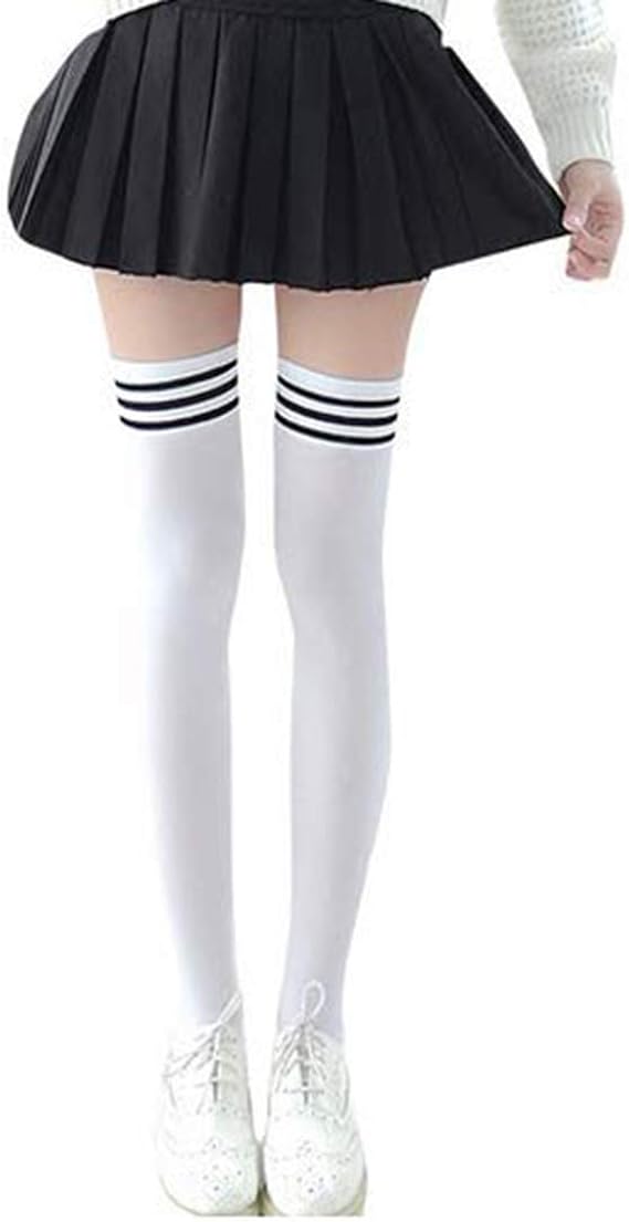 Amazon Co Jp ハイソックス レディース ニーハイソックス 黒 ニーハイ サイハイソックス 着圧 オーバーニーソックス 美脚 ストッキング ボーダー ゴルフウェア 防寒 靴下 服 ファッション小物 Amazon Co Jp ハイソックス レディース ニーハイソックス 黒 ニーハイ サイハイソックス 着圧 オーバーニーソックス 美脚 ストッキング ボーダー ゴルフウェア 防寒 靴下 服 ファッション小物