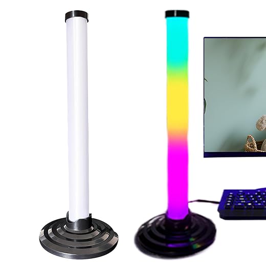LED-Lichtleiste, RGB-Beleuchtung, Synchronisierung von Musik, Stimmungsdekoration – intelligente LED-Leuchten mit Sprachsteuerung für Spiel | für Heimkino, Büro, Schlafzimmer, Hintergrund, Streaming