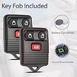 Key Fob Keyless Entry Fits for Ford F150 F250 F350 Explorer Expedition 1998-2016 / Ranger Escape Edge E150 Freestar / Lincoln Navigator Mazda 3 Button Remote Control Replacement CWTWB1U345 - Image 2