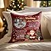 Merry 1st Christmas As My Mommy And Daddy, Custom Pillow, Gift For Family, Personalized Square Pillow for New Parents from Baby, Gifts Merry 1st Christmas As My Mommy and Daddy Upload Photo Pillow