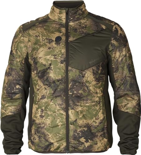Preisvergleich Produktbild Härkila Heizjacke langarm AXIS SP® Camouflage - Heat Camo Jacket - Jagdjacke mit Heizmembran Camouflage mit App-Steuerung , Größe:XL