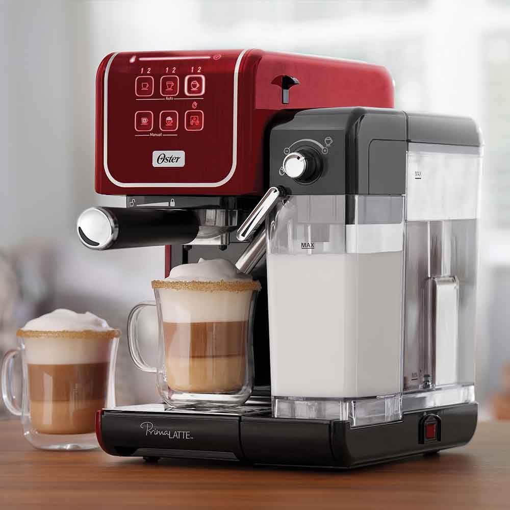 Cafeteira Espresso Oster PrimaLatte Touch Red - 127V | Amazon.com.br