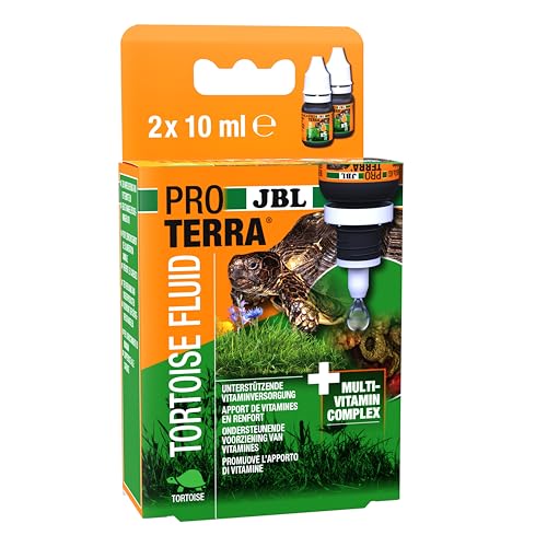 JBL Proterra Tortoise Fluid 2x10ml Flüssige Multivitamine für Alle Landschildkröten