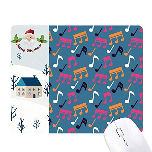 Tapis de souris notes de musique bleues : fini les glissements pour un bureau à la maison ordonné