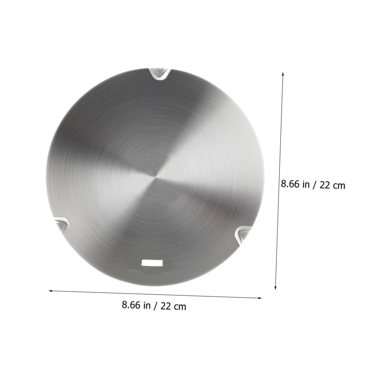 GRIRIW Induction Cooker Heat Diffuser Plate Gas Stove Protector Stainless Steel Adapter for Kitchen