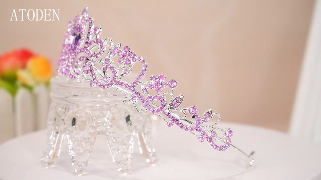Kit De Tiara De Cumpleaños Queen Y Diamantes De Imitación, Banda Negra