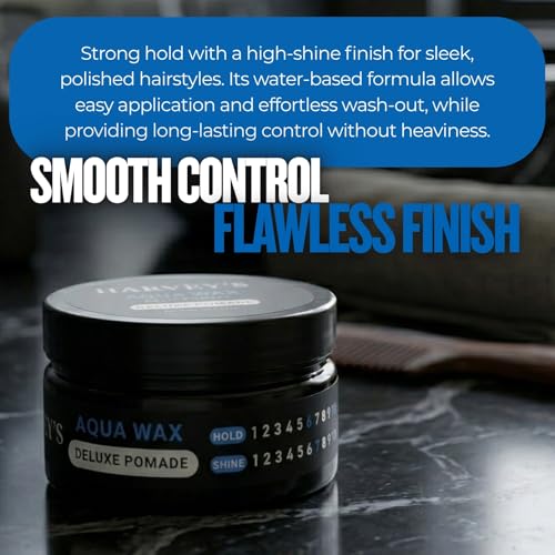Harvey's Aqua Wax Deluxe Pomada para Cabello 100g miniatura 5