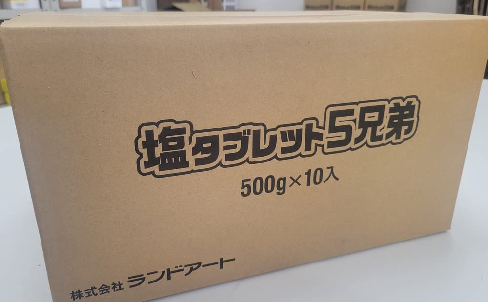 Amazon | 【1ケースまとめ買い】 ランドアート 塩タブレット5兄弟 1