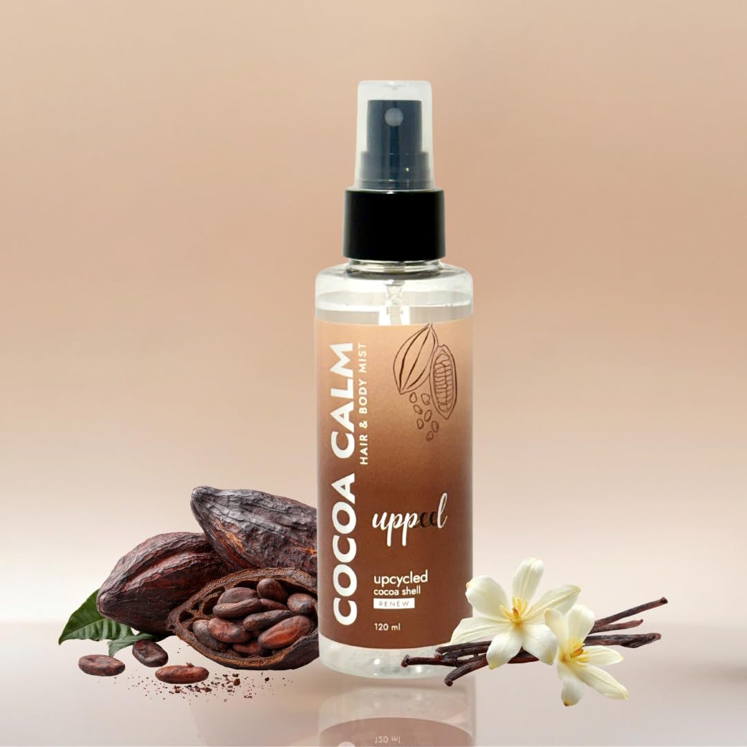 uppeel Cocoa Calm Body Mist (120ml) | Cozy & Comfy Mist For Everyday Wear | Warm Vanilla, Chocolate & Musk | Lightweight, Refreshing & Travel-Friendly | A Comforting Scent for All-picture-22