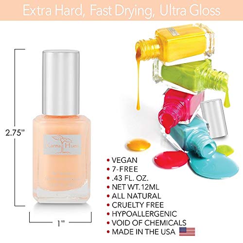 Miniatura 6 de karma organic Esmalte de uñas natural no tóxico, pintura de uñas vegana y libre de crueldad para arte de uñas, esmalte de uñas de secado rápido