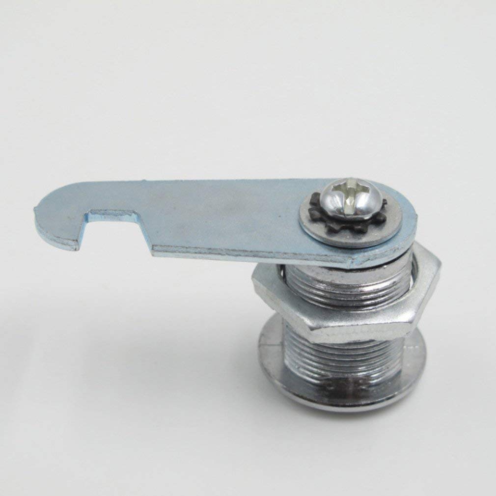 Schubladenschloss, 16/20/25/30 mm 2 Schlüssel Schublade Schrank Kleiderschrank Schloss(16mm)