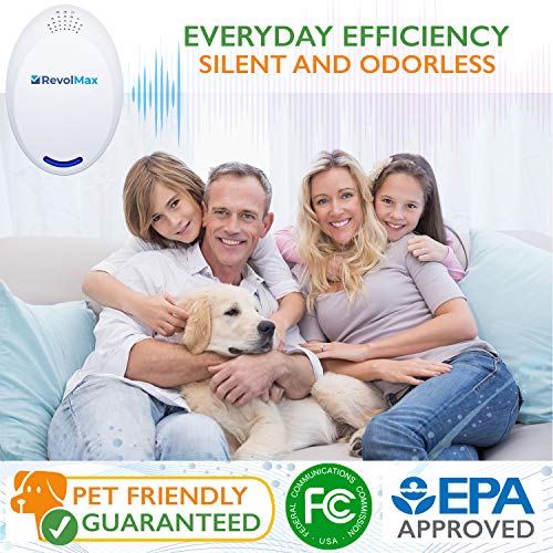 RX-1, 4Pack, Ultrasonic Pest Repeller Wall Plug-in, Most Effective Than Repellents - Get Rid of - Rodents, Squirrels, Mice, Rats, Bats, Roaches, Ants, Spiders, Bed Bugs, Мosquito, Insects, Fleas, Fly - Thumbnail 2