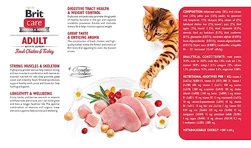 Brit Care Grain Free Adult Activity Support für aktive Katzen 7 kg