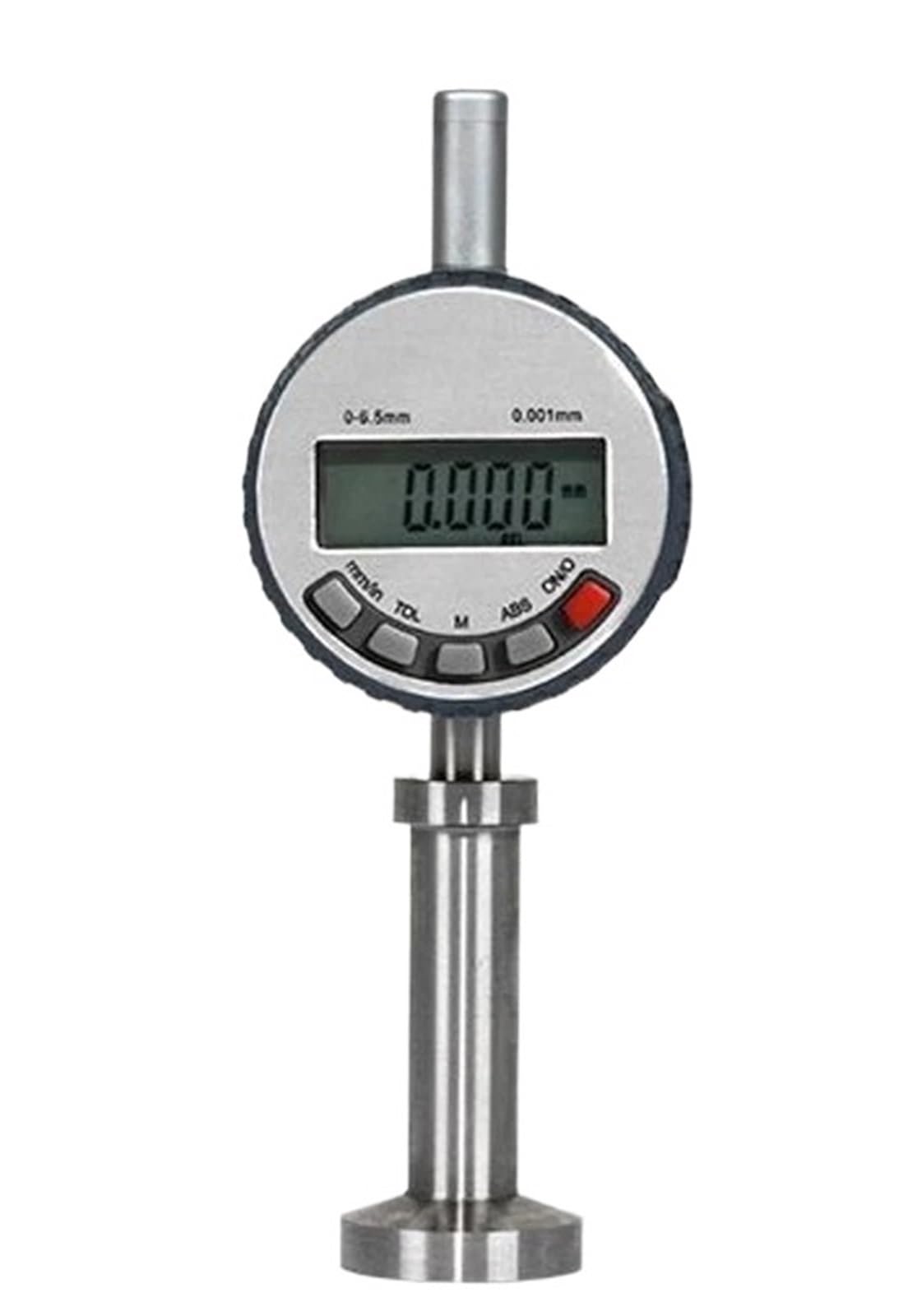 LNHHG Digital Portable Surface Meter Roughness Tester, Shot Blasting Anchor Pattern, Paint Depth Sand Gauge 0918(Silver)