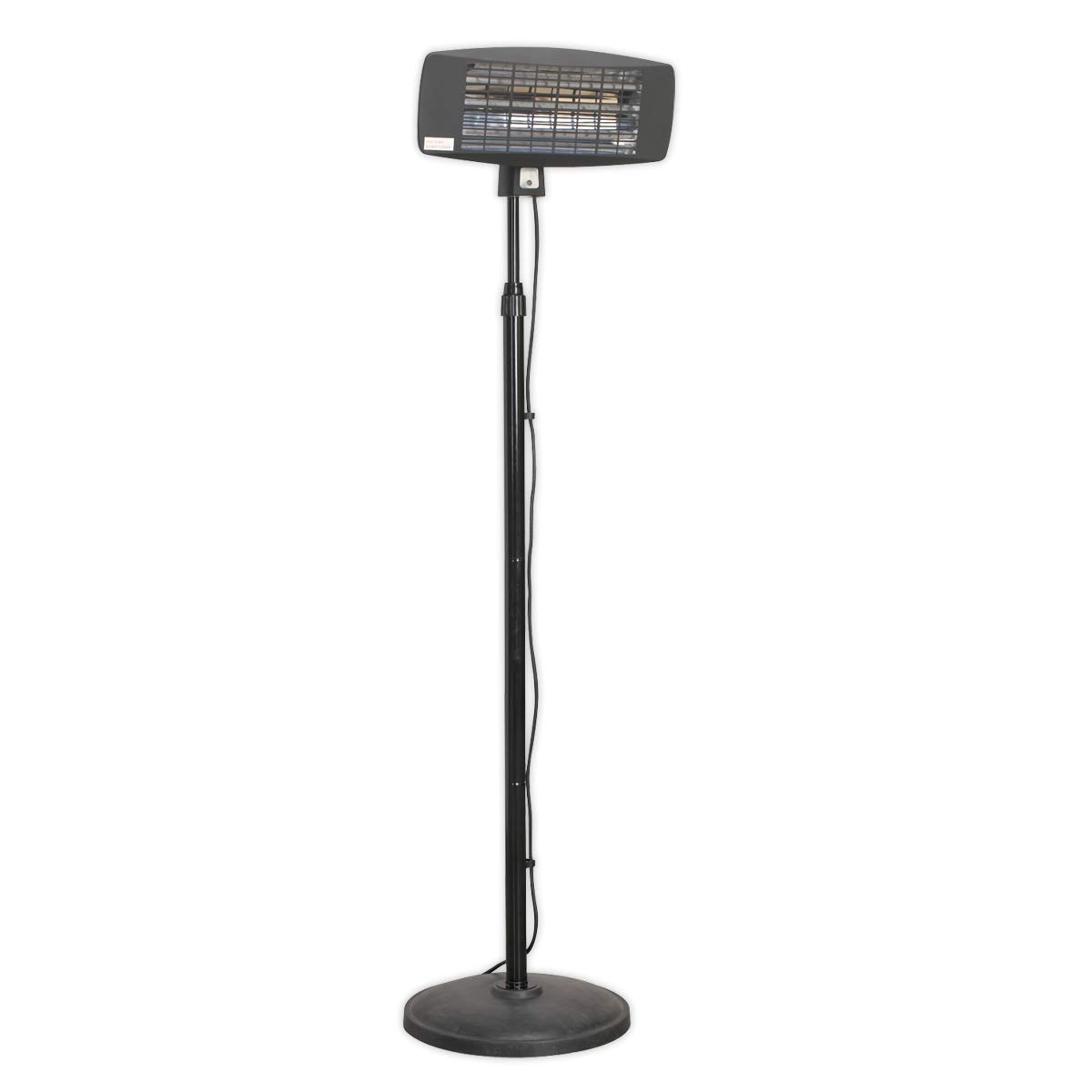 Sealey Ifsh2003 Infrared Quartz Patio Heater 2000W/230V & Floor Stand