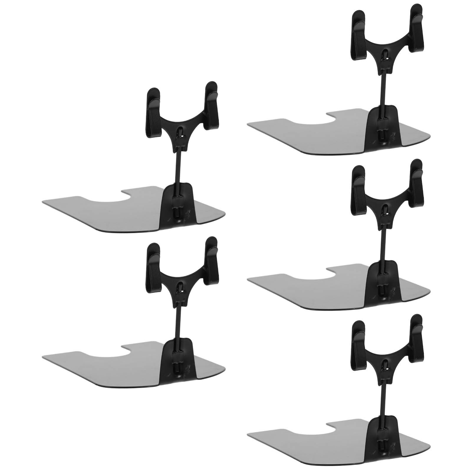 DECHOUS 4 Set Porta Etichette Per Prodotti Da Forno Porta Etichette Porta Pubblicità Per Mensole Etichetta Verticale A Forma Di Forcella A Forma Di U Clip 5 pezzi * 4