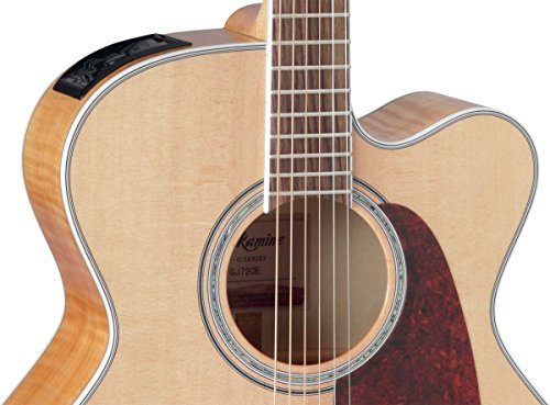 Guitares électro acoustiques TAKAMINE GJ72CE NATURAL Folk électro - Les Beatles, Paul McCartney, John Lennon, RIngo Starr, George Harrison Guitares électro acoustiques TAKAMINE GJ72CE NATURAL Folk électro – Image 3
