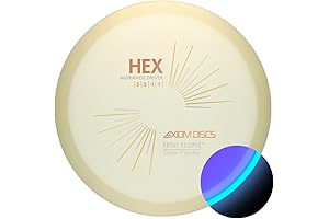 Axiom Discs Total Eclipse Glow 2.0 Hex Disc Golf Midrange