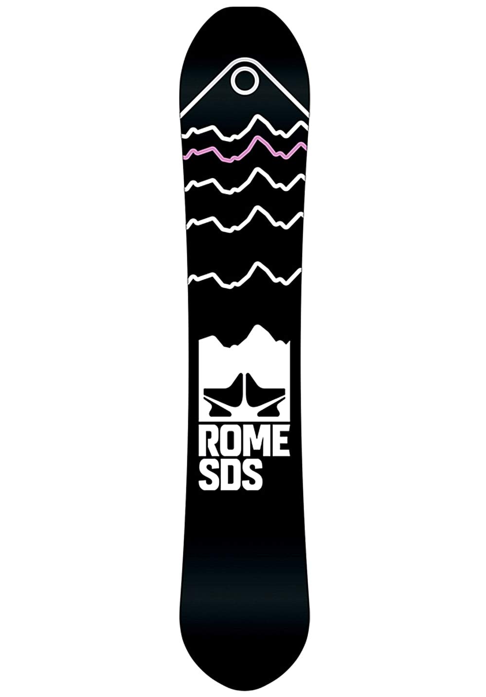 Rome Snowboards Winterland Snowboard - Women's, Purple, 149