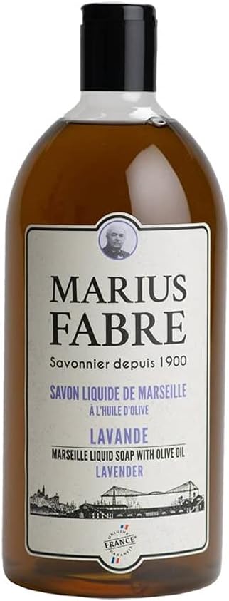 Marius FabreMarseilles Liquid Soap Lavender 1 L 33.8 Fl Oz Refill