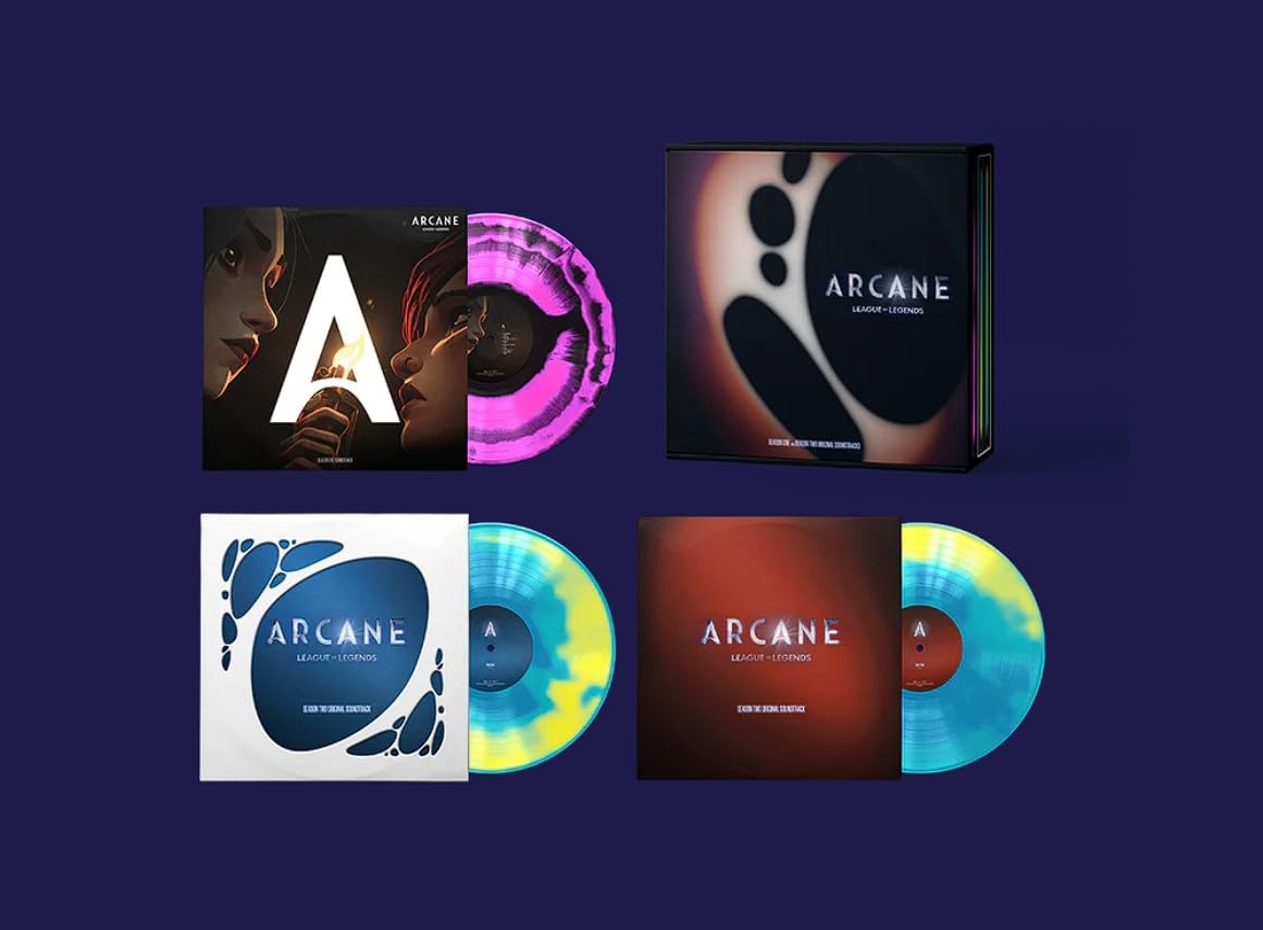 Amazon.com: Arcane Season 1 & 2 Bundle (Official Soundtrack): CDs