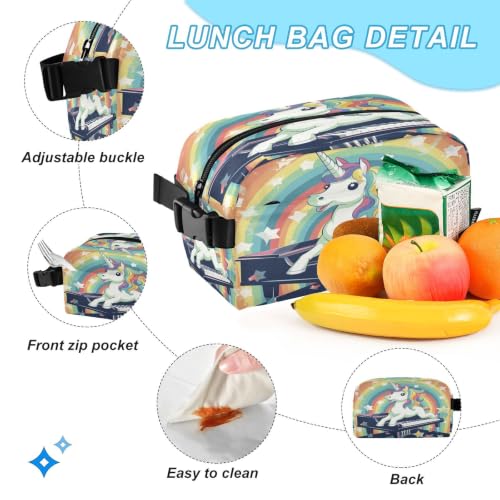 Sac à dos licorne et piano pour sorties et école - 5